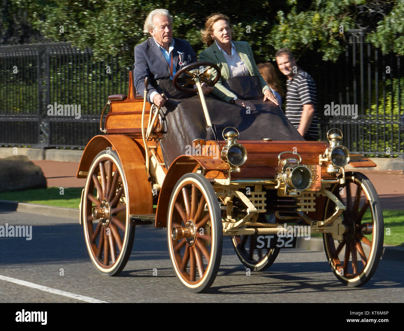 Arrol Johnston cane carrello Foto Stock