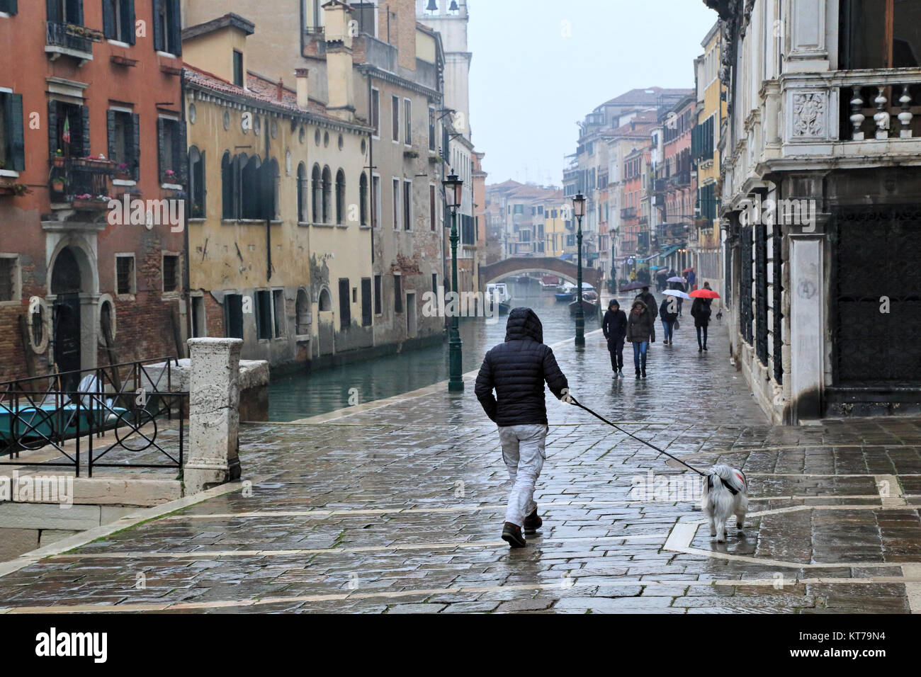 Giornata di pioggia Foto Stock