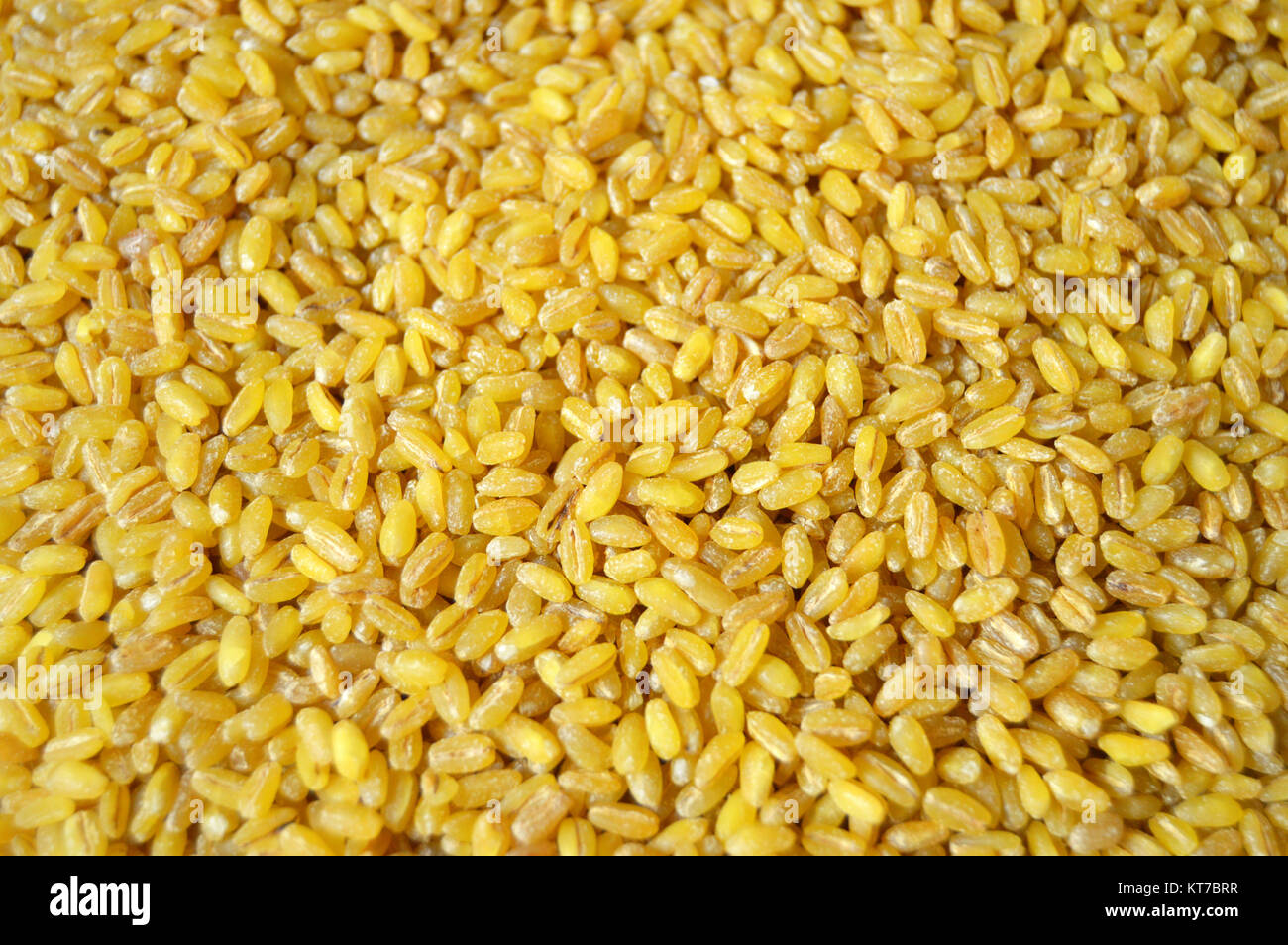 Grande, Bulgur di grano grande bulgur, tutta di Bulgur Riso, Bulgur di giallo, Bulgur pilaf, Turchia bulgur, turco bulgur.naturale e biologica di bulgur Foto Stock