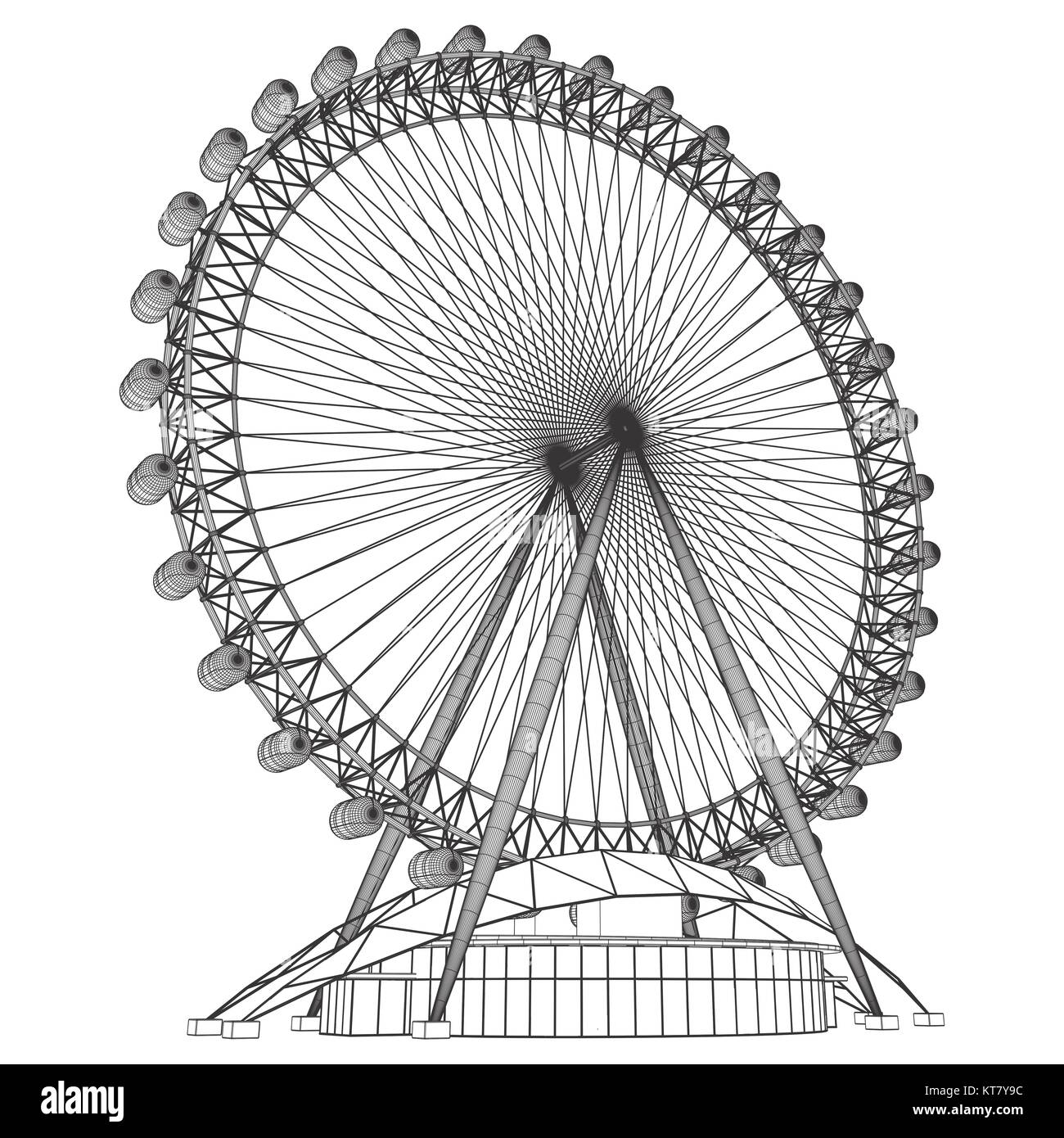 Giostra rotonda Foto Stock