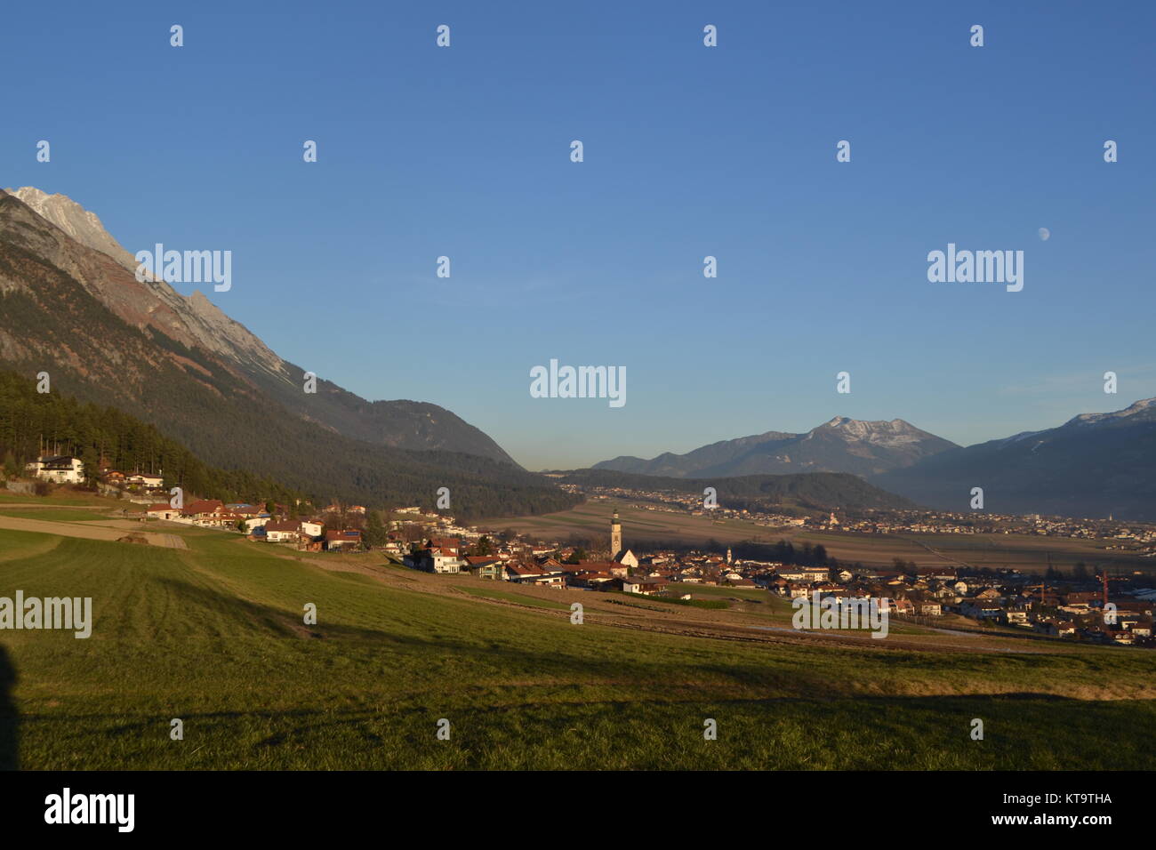 valle in austria Foto Stock