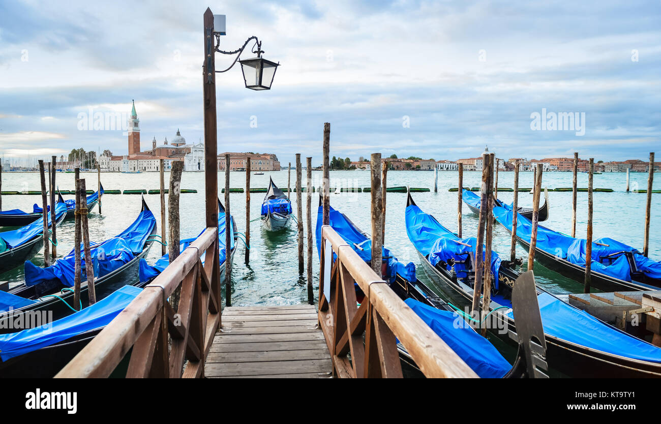 venezia al mattino presto Foto Stock