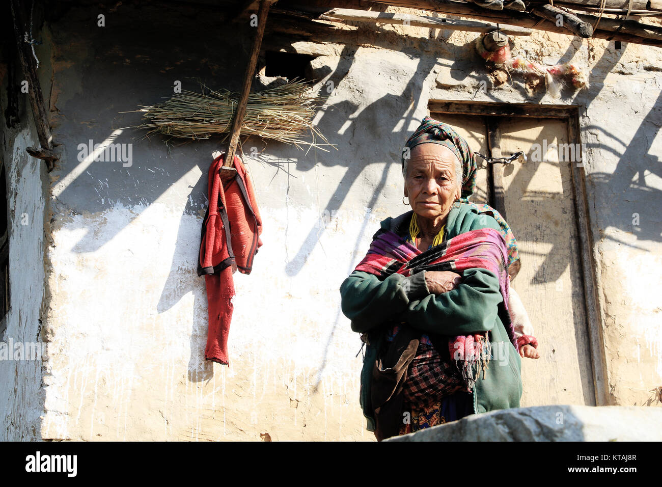 Le donne in Rolpa. Foto Stock