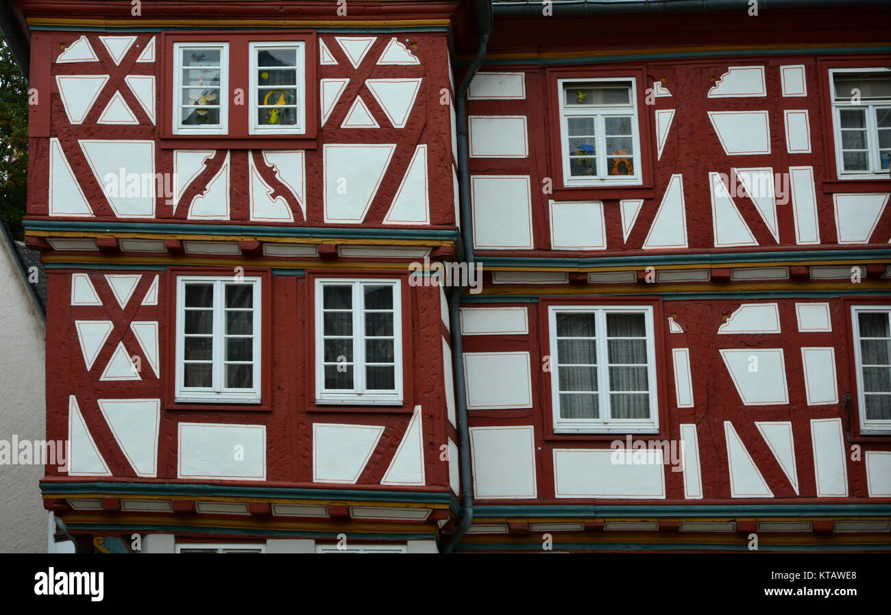Casa in legno e muratura limburg an der Lahn Foto Stock