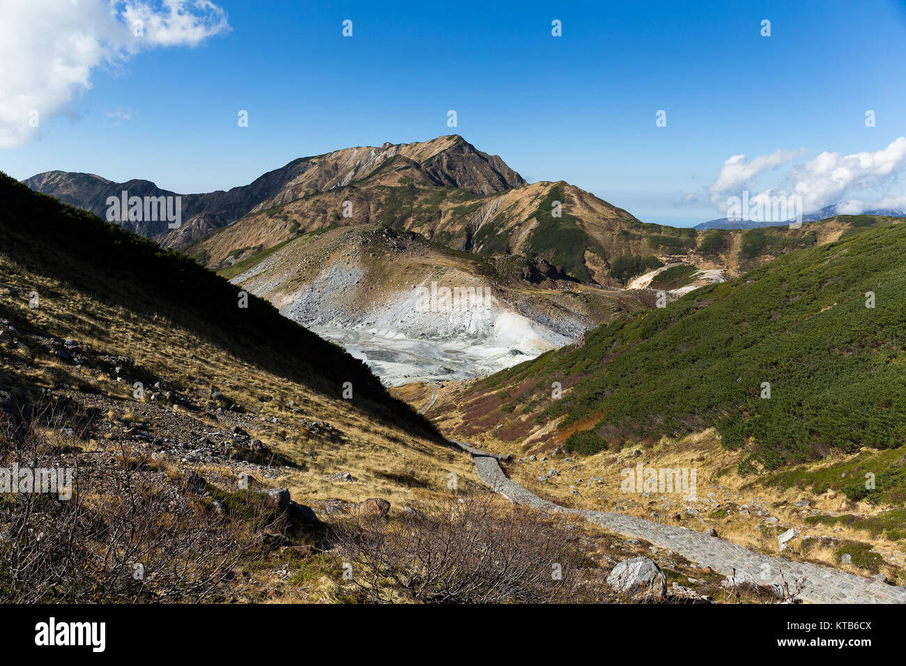 Onsen naturale in tateyama Foto Stock