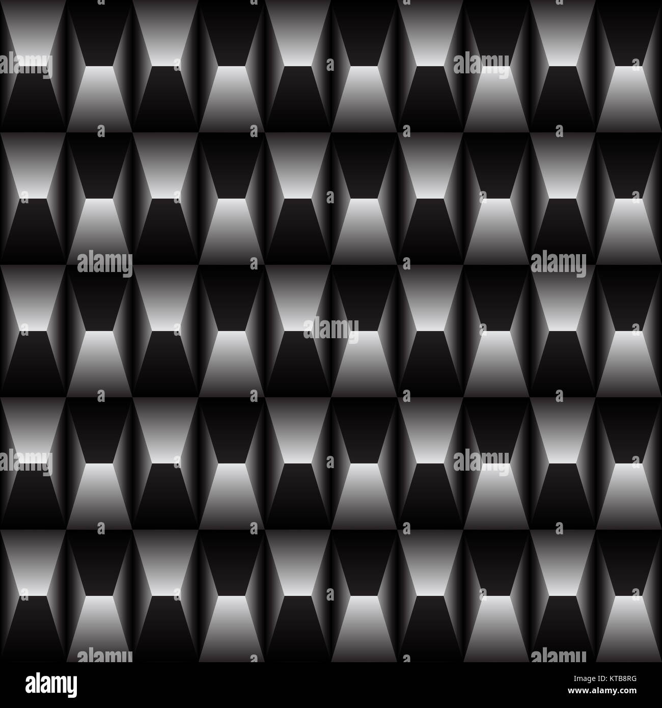 Bianco E Nero Configurazione Geometrica Perfetta Nella Forma