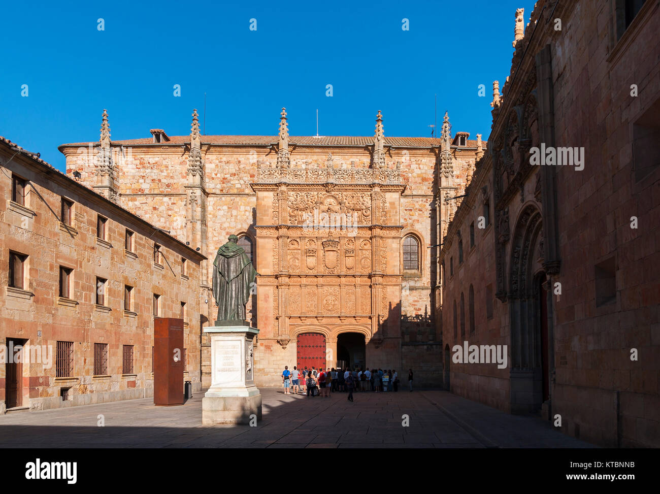 Universidad de Salamanca. Ciudad patrimonio de la humanidad. Castilla León. España Foto Stock