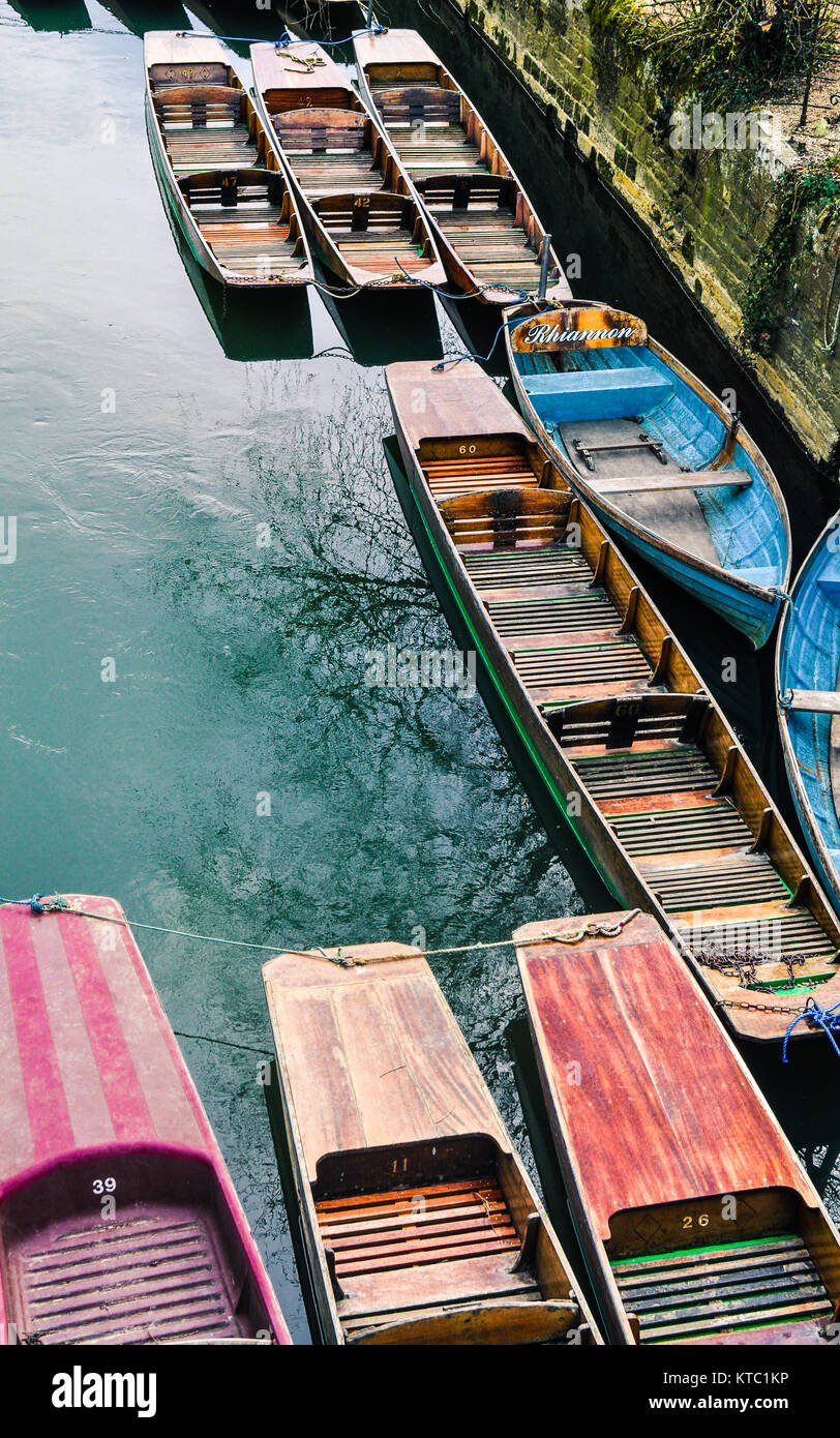 Sterline sul fiume Cherwell, Oxford, Inghilterra Foto Stock