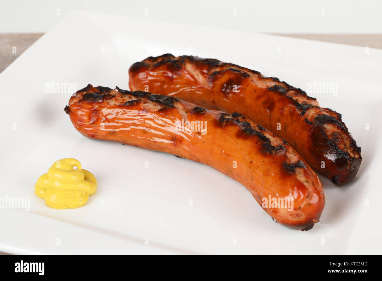 cracovia alla griglia Foto Stock