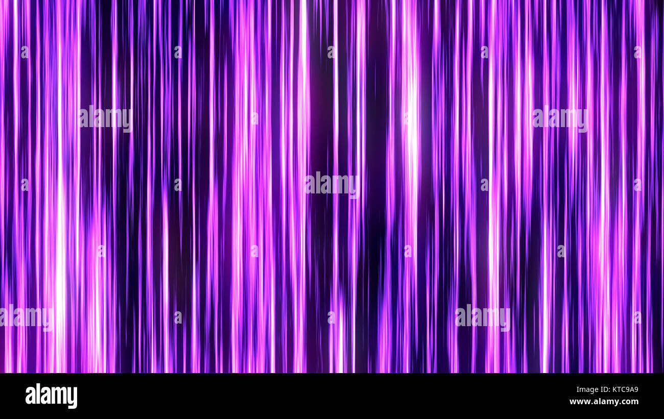 Colorate le linee verticali. Strisce incandescente Foto Stock