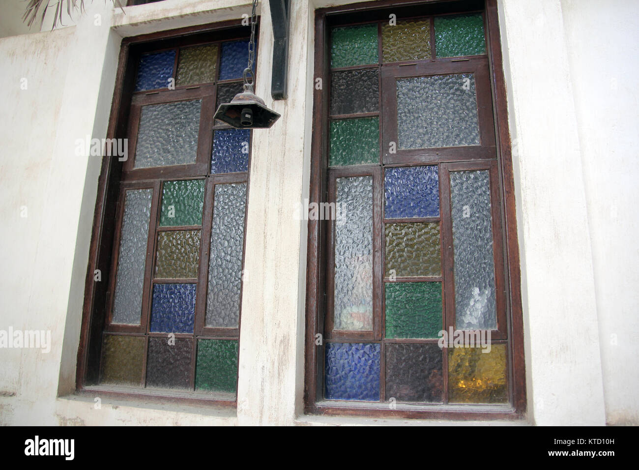 Tradizionale Arabo Windows Foto Stock