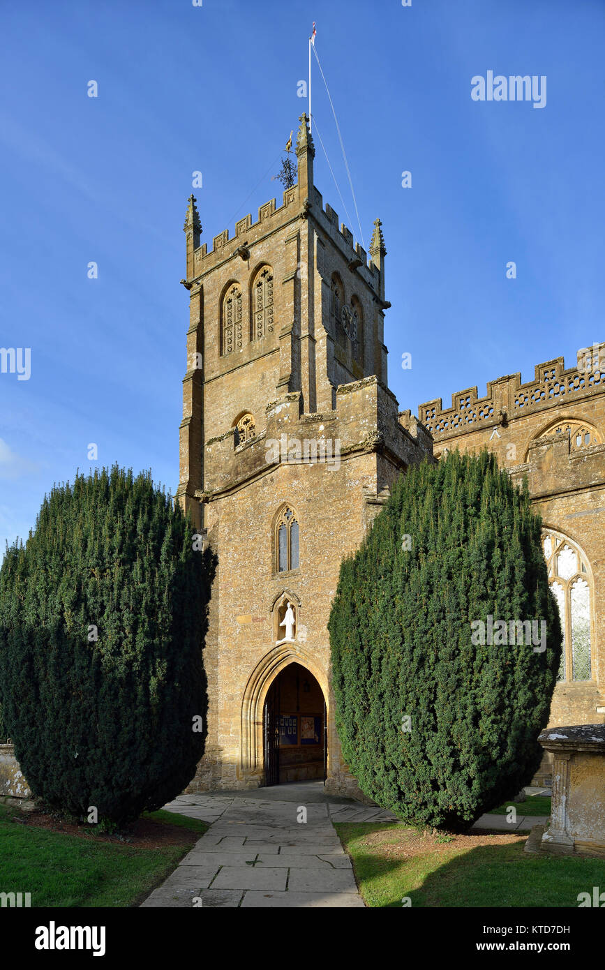 Chiesa di tutti i santi, Martock, South Somerset Foto Stock
