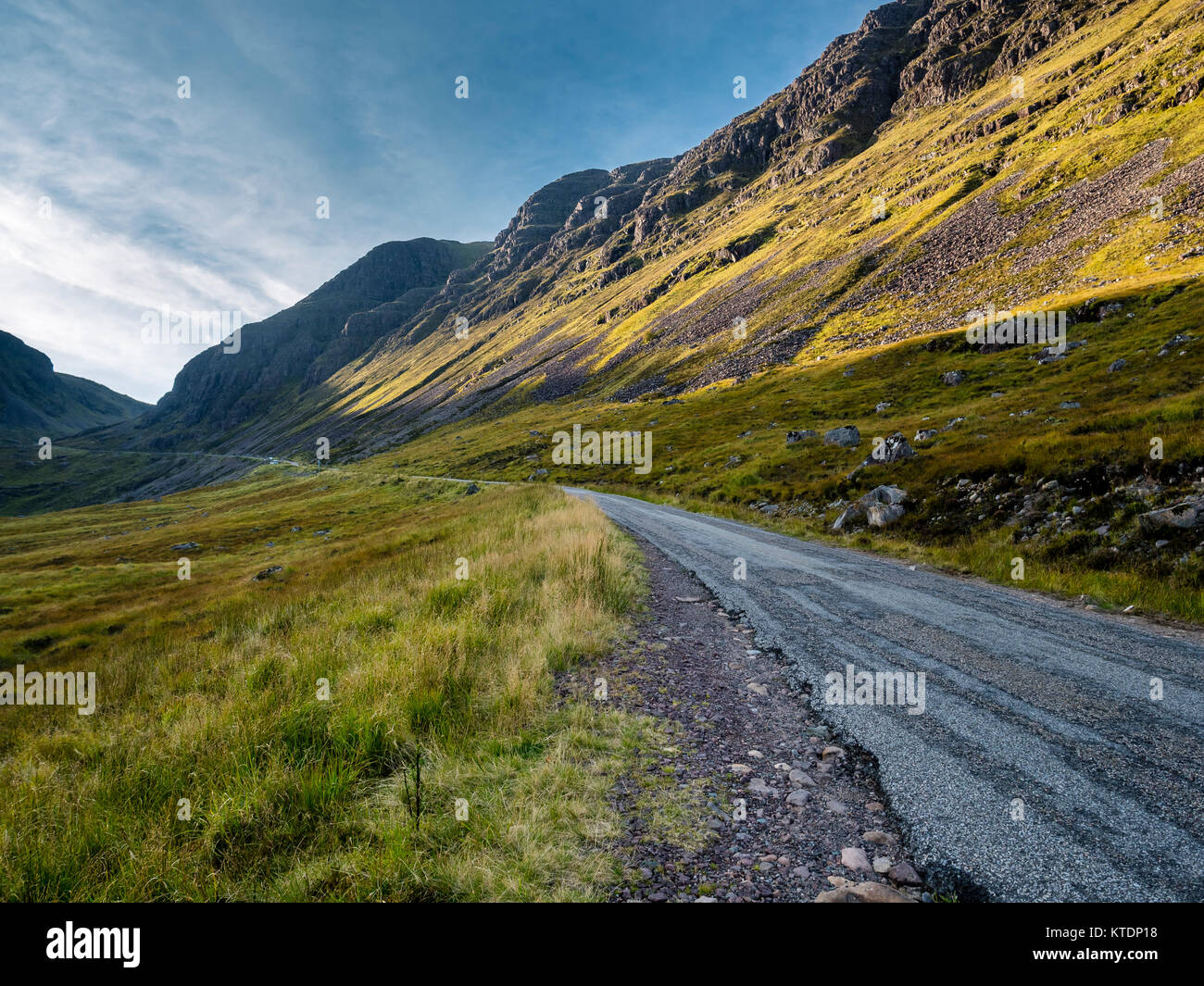 Regno Unito, Scozia, Highland, Loch Carron, Tornapress, costa Nord 500 Foto Stock