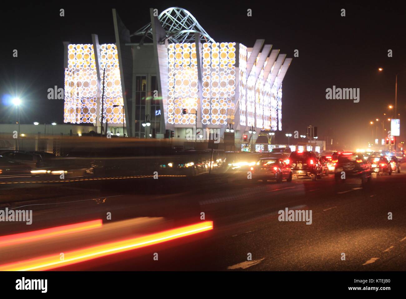 Il centro civico LAGOS NIGERIA Foto Stock