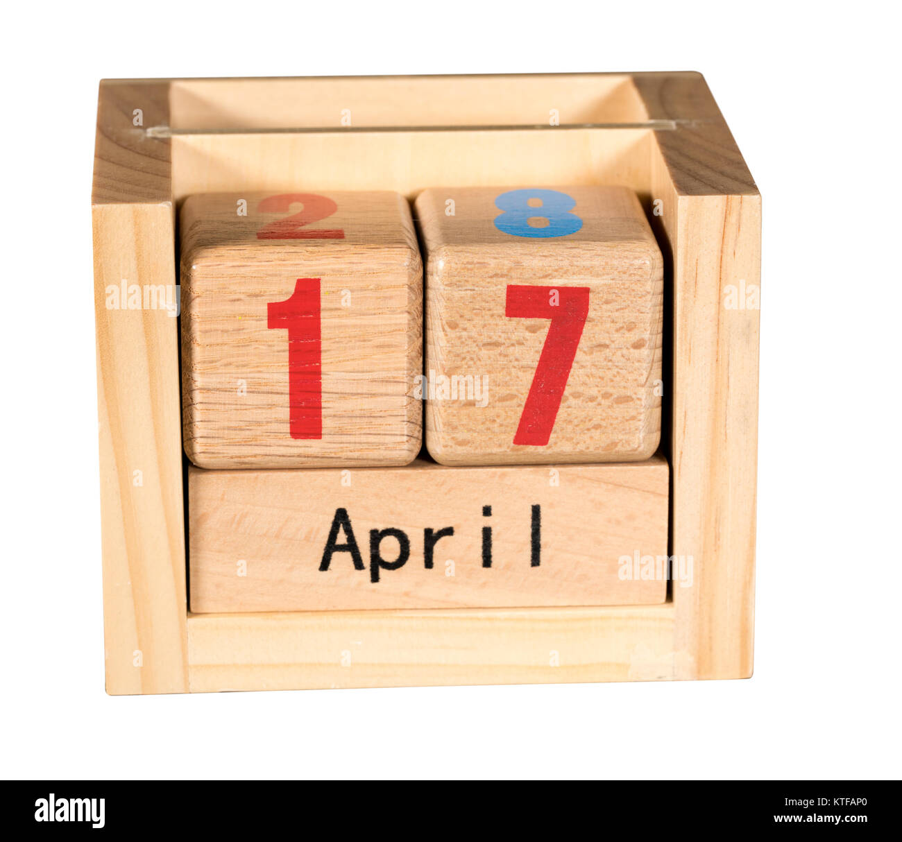 Imposta giorno per 2017 restituisce è 17 Aprile 2018 Foto Stock