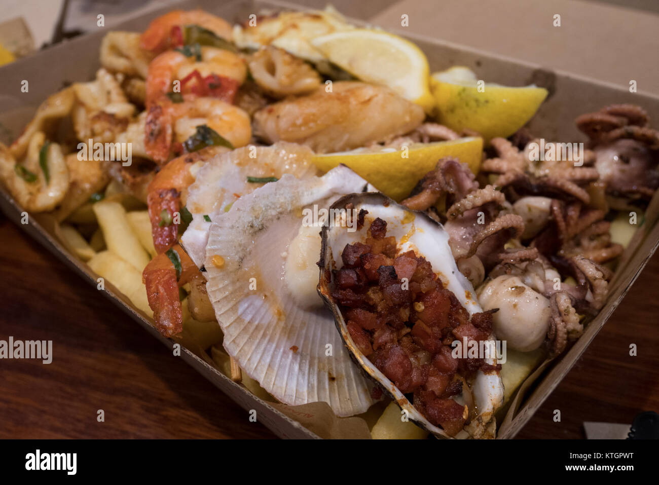 Grigliate di pesce Foto Stock