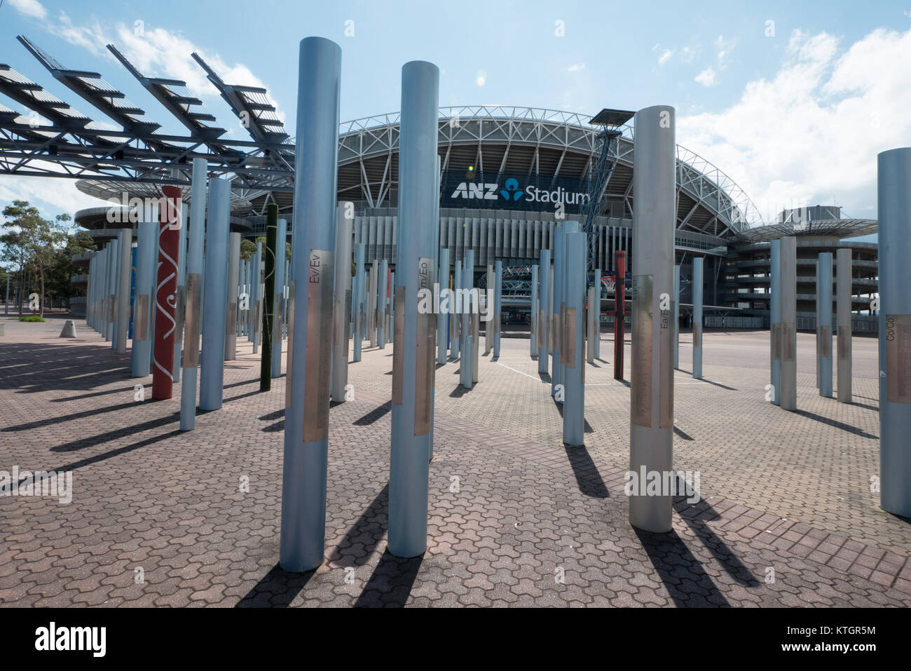 Lo stadio ANZ Sydney Olympic Park Foto Stock