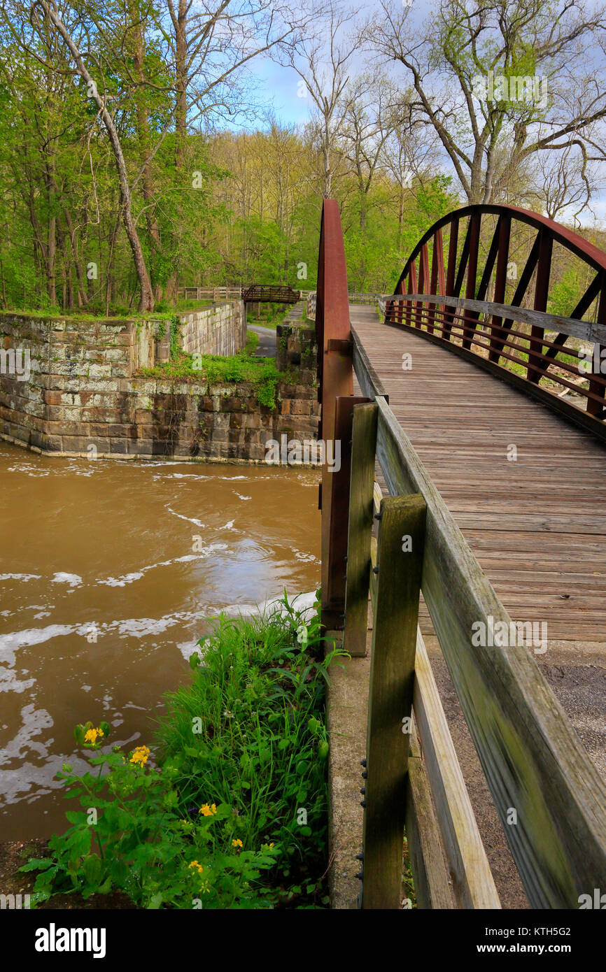 Bloccare 29, Penninsula, Cuyahoga Valley National Park, Brecksville, Ohio, Stati Uniti d'America Foto Stock