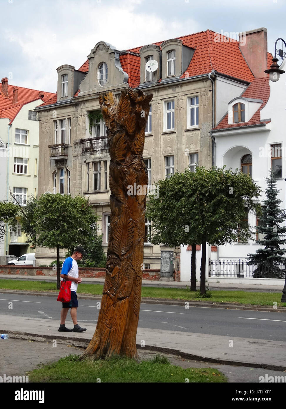 Bdg Mickiewicza drzewo 1 07 2013 Foto Stock