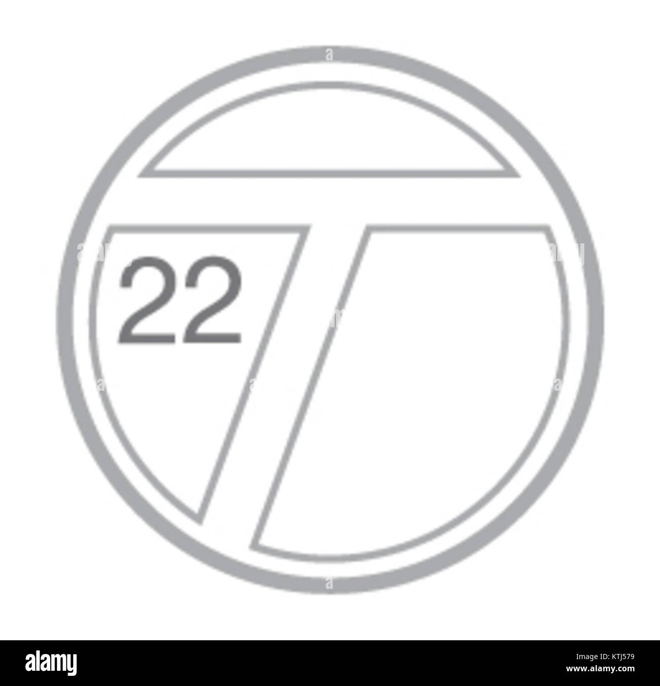 Il logo Cirrus Aircraft SR22T rappresenta il modello di aeromobile noto per le sue elevate prestazioni e il design all'avanguardia nel settore dell'aviazione, sottolineando la sicurezza e l'innovazione. Foto Stock