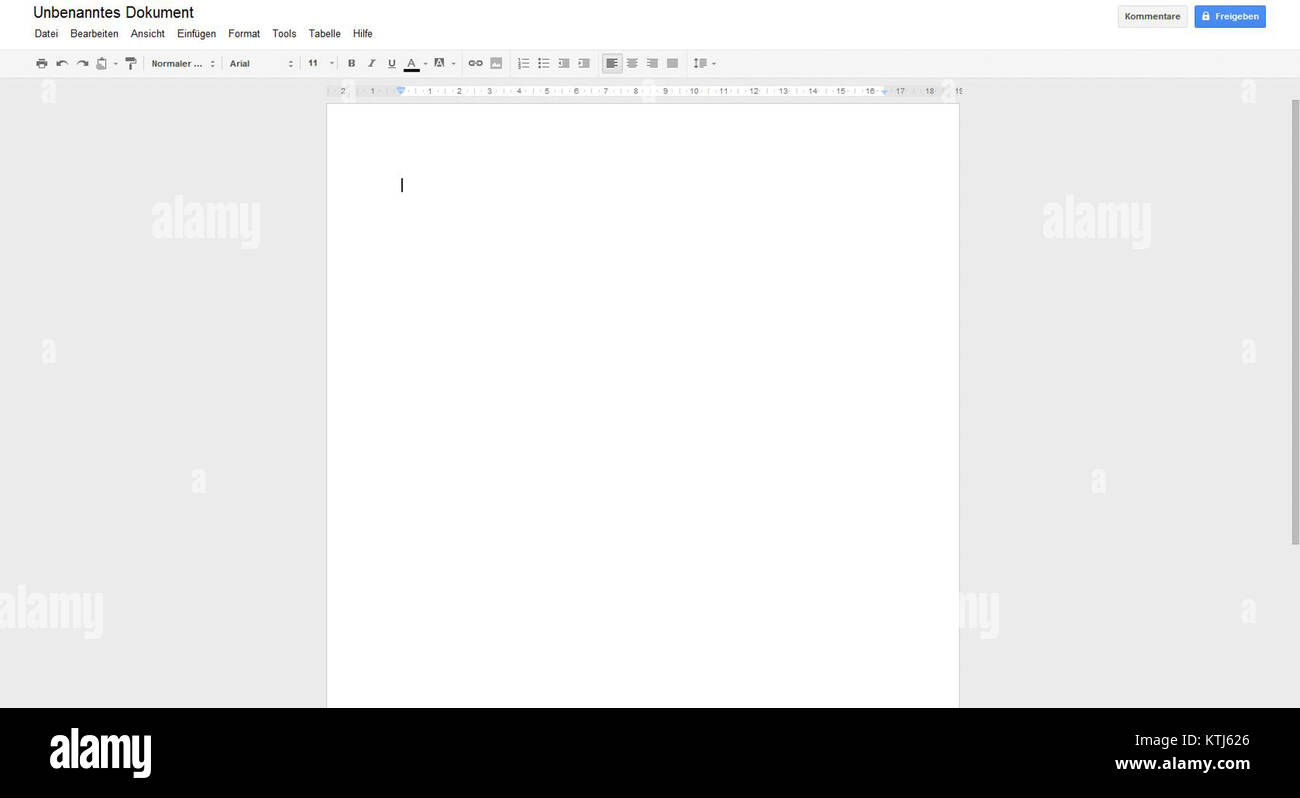 Google Docs è una piattaforma online per la gestione e l'editing di documenti sviluppata da Google. Consente agli utenti di creare, modificare e condividere documenti in modo collaborativo in tempo reale. Foto Stock