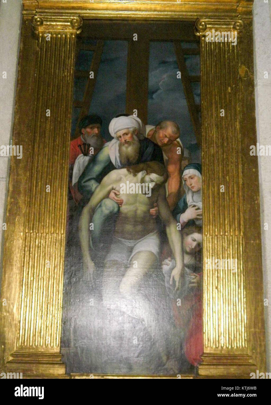 Il Convento de San José, fondato da Santa Teresa di Gesù a Ávila, in Spagna, presenta la Capilla del Nacimiento. Questa cappella, originariamente la prima sala capitolare del convento, ospitava anche il corpo di Santa Teresa durante il suo periodo in città. Foto Stock