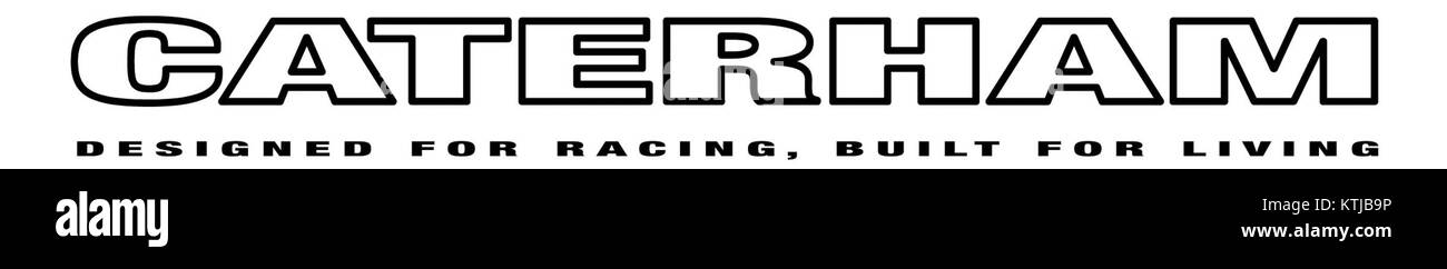 La Caterham Group è una società di ingegneria britannica nota per la sua produzione di auto sportive leggere, in particolare la Caterham 7. L'azienda si concentra sulle vetture ad alte prestazioni e sugli sport motoristici. Foto Stock