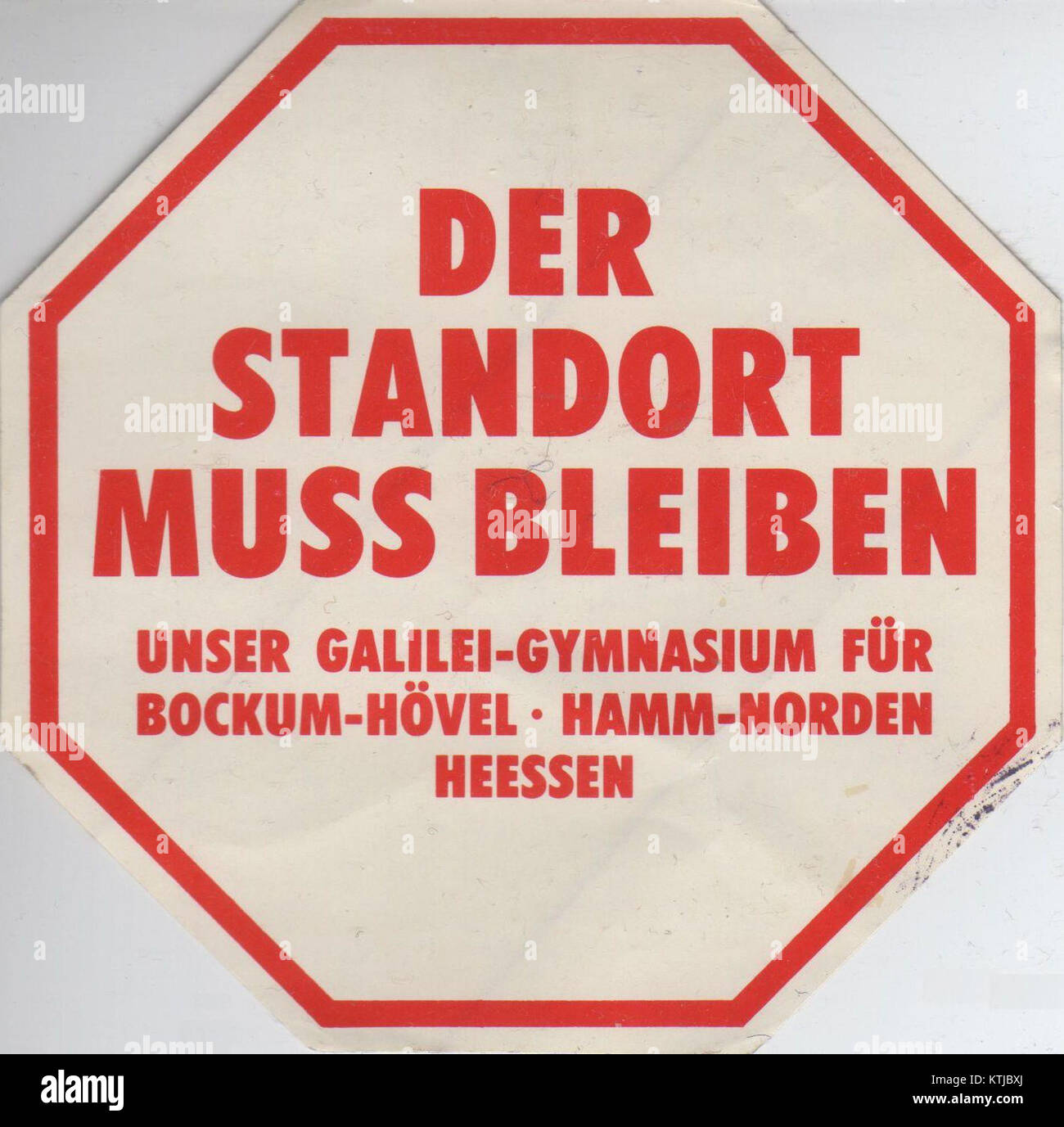 Galilei Gymnasium Hamm è una scuola secondaria situata a Hamm, Germania. È conosciuta per la sua eccellenza accademica e offre una serie di programmi educativi per gli studenti. Foto Stock