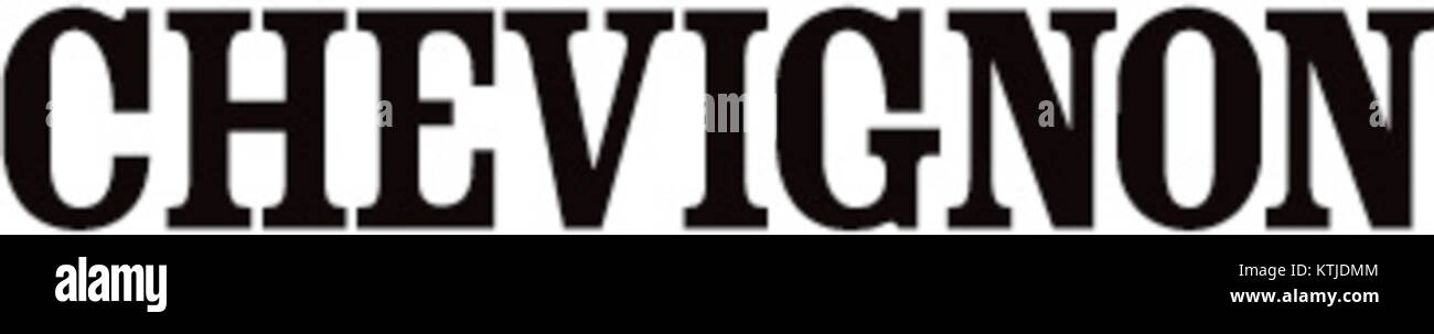 Chevignon è un marchio di moda francese fondato nel 1979 da Guy Azoulay a Parigi. Inizialmente rinomato per le sue giacche in pelle vintage ispirate agli stili americani degli anni '1950, il marchio si è ampliato per includere varie linee di abbigliamento. Identificato dal suo logo con un'anatra volante, Chevignon opera in oltre 20 paesi con circa 60 negozi in Francia. La società ha subito diversi cambiamenti di proprietà, tra cui acquisizioni da parte della NAF nel 1995 e Vivarte nel 2007. :ContentReference[oaicite:1]{index=1} Foto Stock