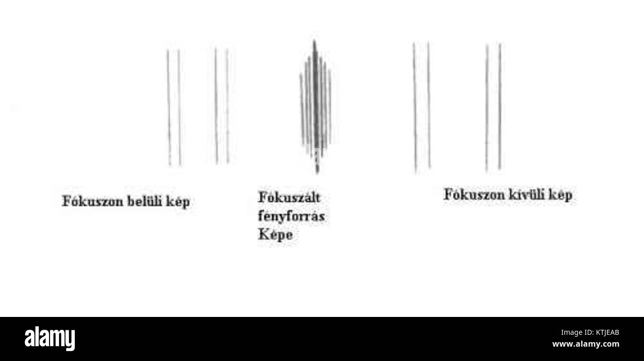 Fokuszkep è un termine ungherese che significa "immagine di messa a fuoco". Si riferisce a un tipo specializzato di fotografia che enfatizza la chiarezza e la precisione, spesso utilizzato in contesti artistici o scientifici per catturare soggetti dettagliati. Foto Stock