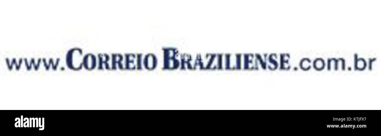 Correio Braziliense è un importante giornale e punto di notizie in Brasile, che fornisce copertura di eventi nazionali e internazionali. È riconosciuto per la sua informazione politica e influenza nei media brasiliani. Foto Stock