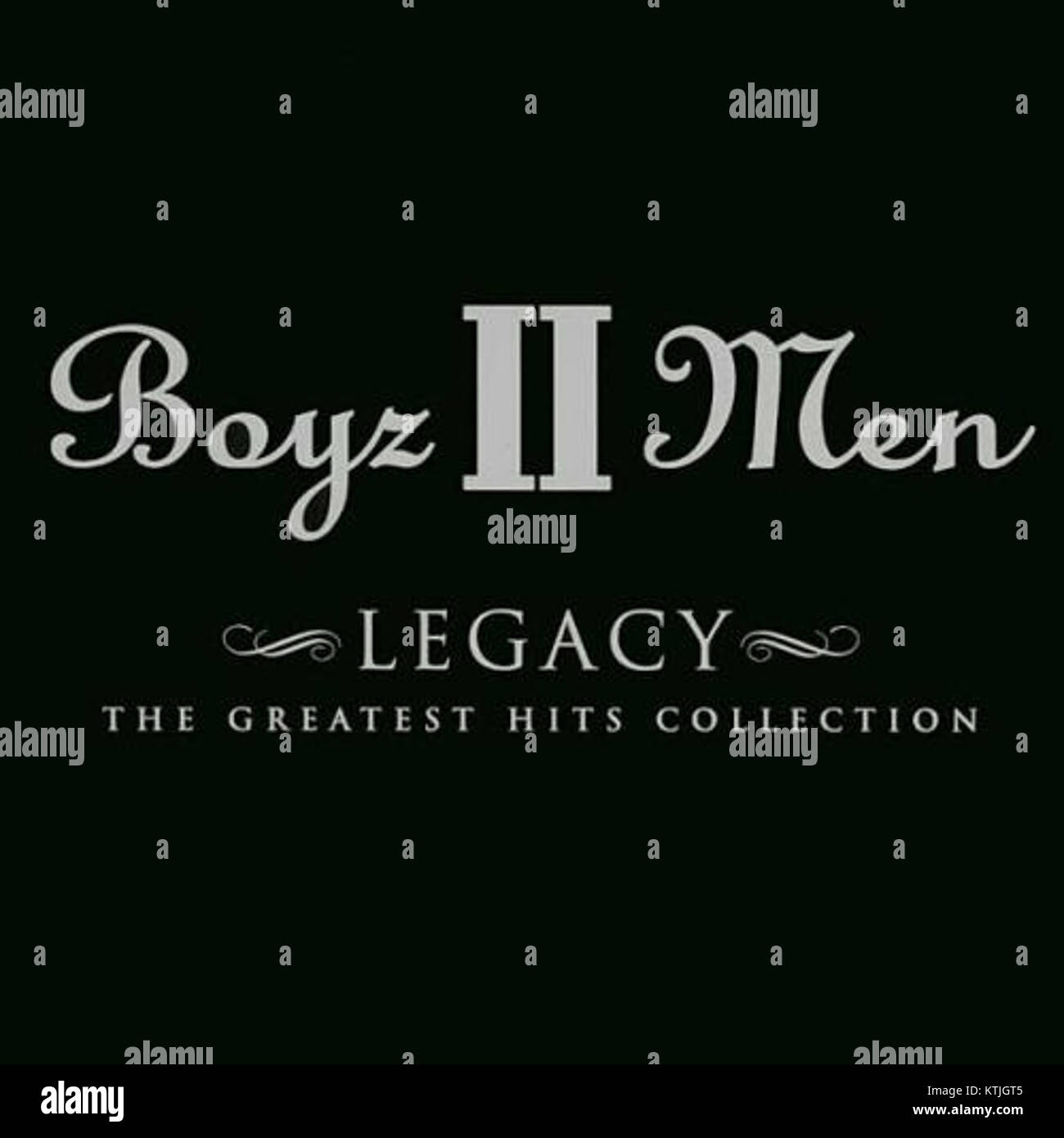 Boyz II Men Legacy i loro più grandi successi raccolta copertina album Foto Stock
