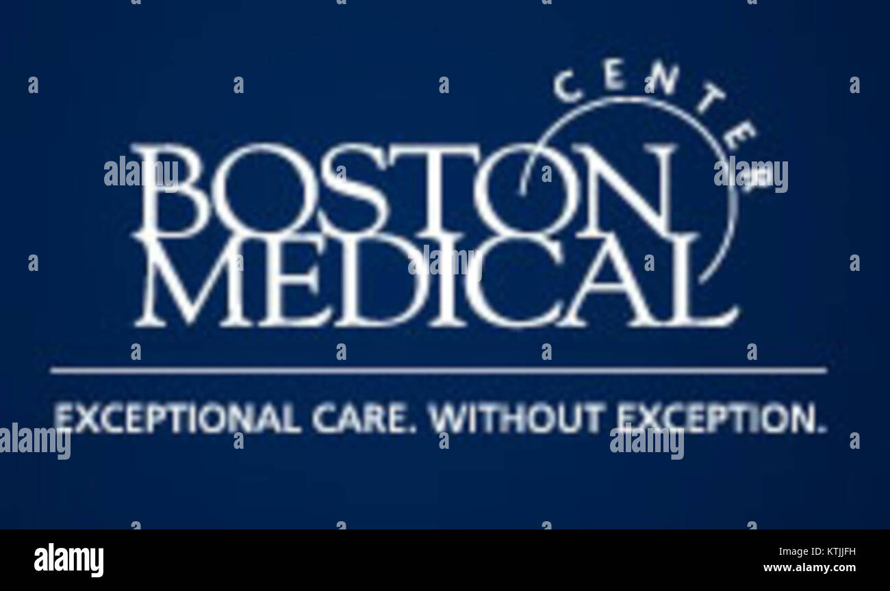 Il logo del Boston Medical Center rappresenta un'istituzione sanitaria leader a Boston, Massachusetts, nota per i suoi servizi medici completi e le iniziative sanitarie della comunità. Il logo simboleggia l'impegno dell'ospedale per cure di alta qualità e l'eccellenza medica. Foto Stock