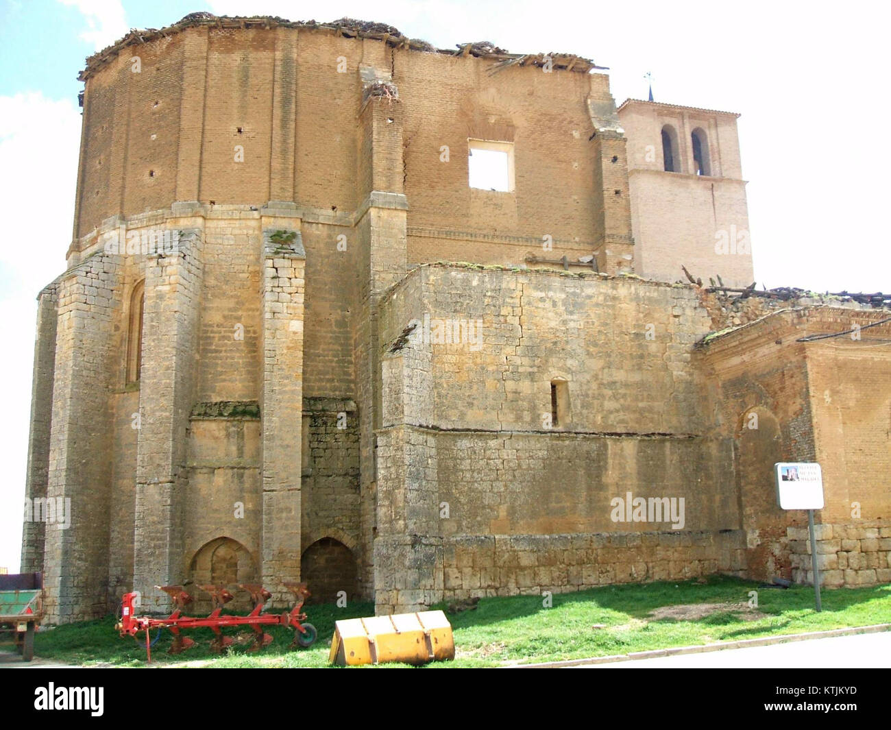 Becerril de Campos Iglesia de San Miguel 1 Foto Stock