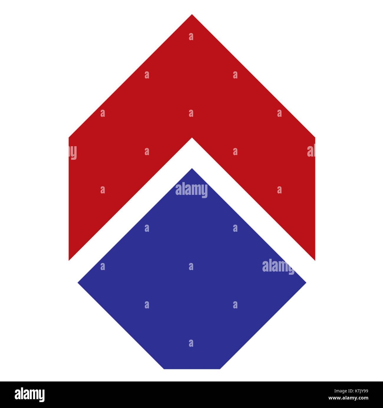 L'emblema di Cosmos Bank rappresenta l'identità dell'istituto finanziario, simboleggiando il suo ruolo nei servizi bancari e finanziari, con un design che riflette i valori e la missione dell'brandâ. Foto Stock