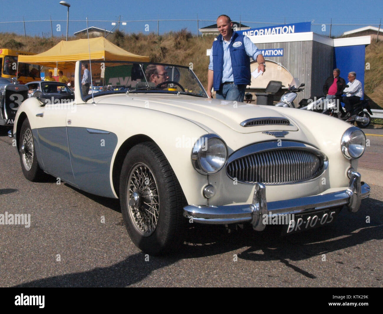 Austin Healey licenza olandese DR registrazione 10 05 pic1 Foto Stock