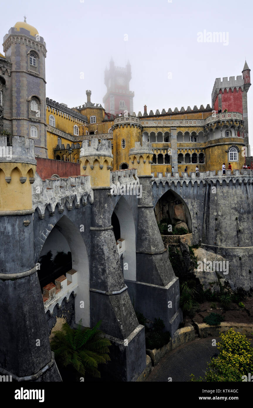 Palazzo di Pena - Palazzo da Pena, Sintra, Portogallo Foto Stock