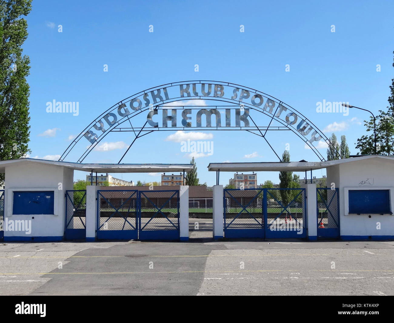 Il BDG Chemik Stadion si riferisce ad un evento tenutosi al Chemik Stadium in Polonia il 2 aprile 2015. Questo evento ha fatto parte della storia del stadiumâ, evidenziando il suo ruolo di sede per attività sportive e di comunità. Foto Stock