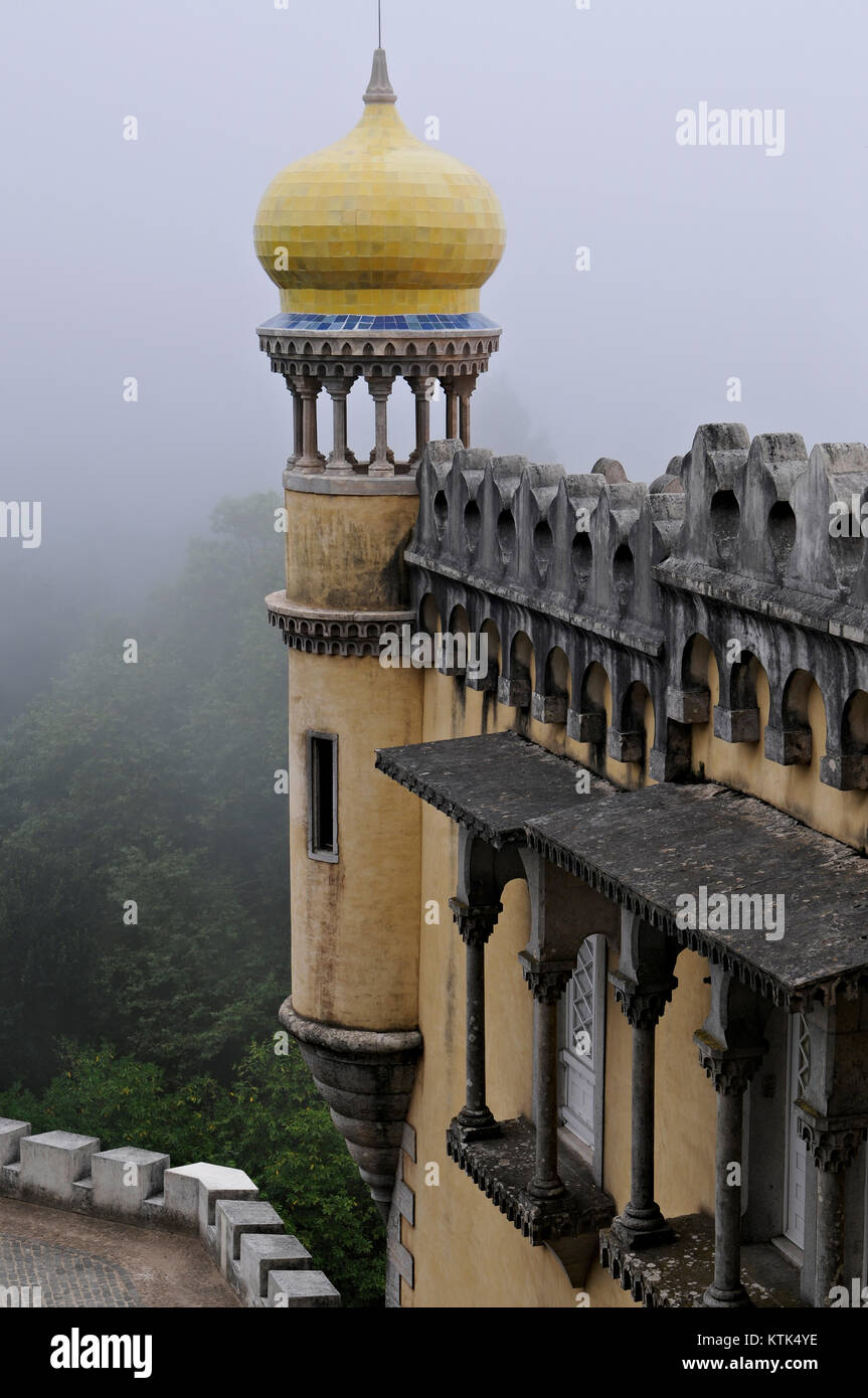 Palazzo di Pena - Palazzo da Pena, Sintra, Portogallo Foto Stock