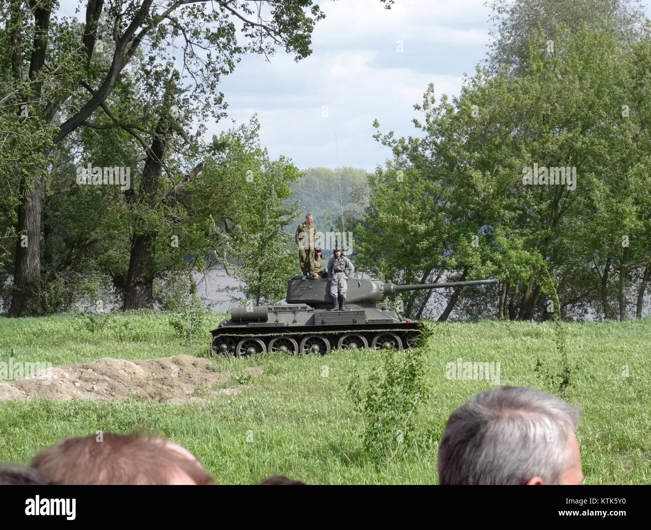 Lo Stary Fordon Festival, tenutosi il 24 maggio 2015 a Stary Fordon, in Polonia, è stato un evento culturale locale che celebra le tradizioni e lo spirito comunitario della regione. Foto Stock