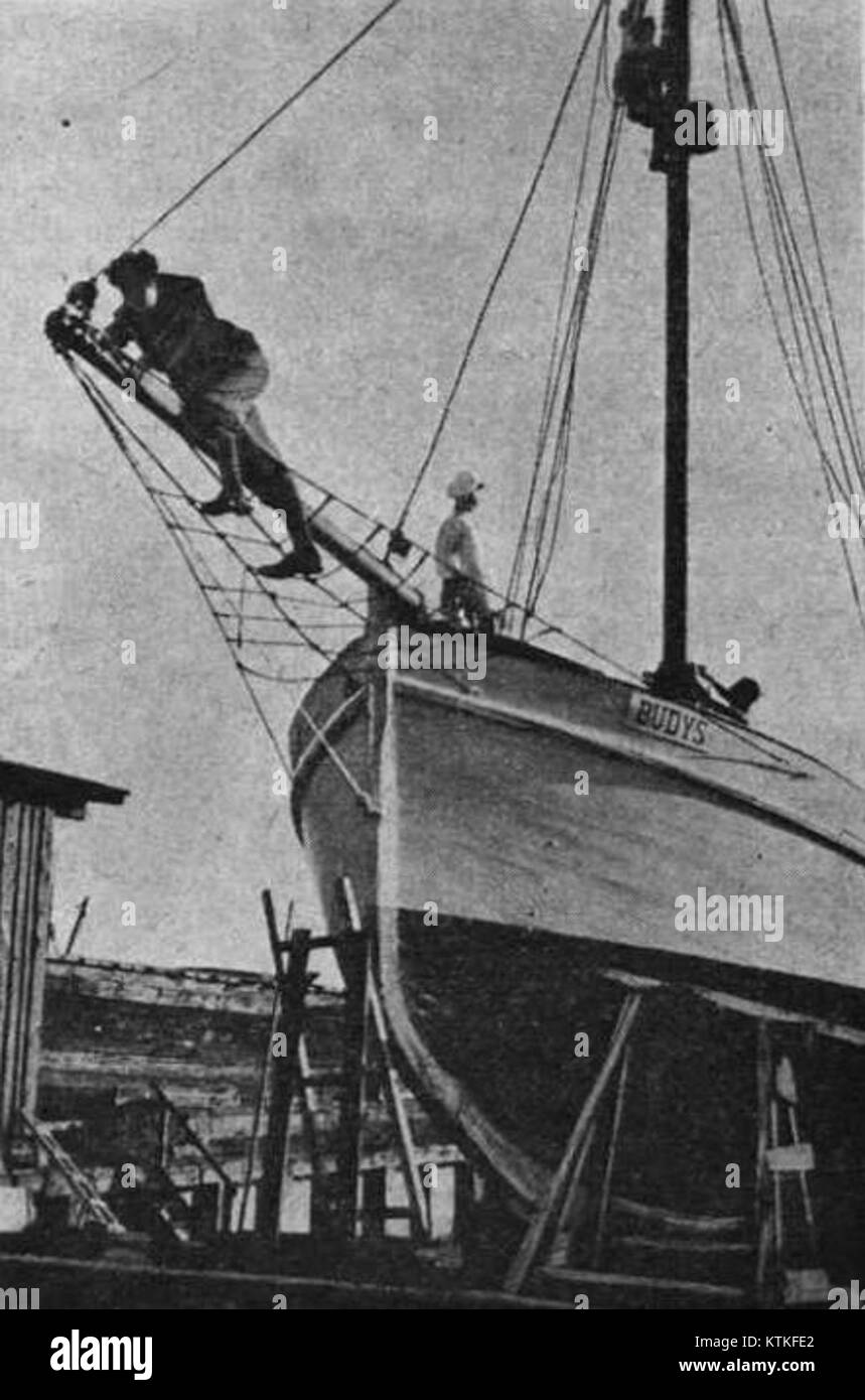 "Budys remontuojamas" si traduce in "Budys is being repair" in inglese, riferendosi probabilmente a un oggetto o a un luogo in manutenzione o restauro. Foto Stock