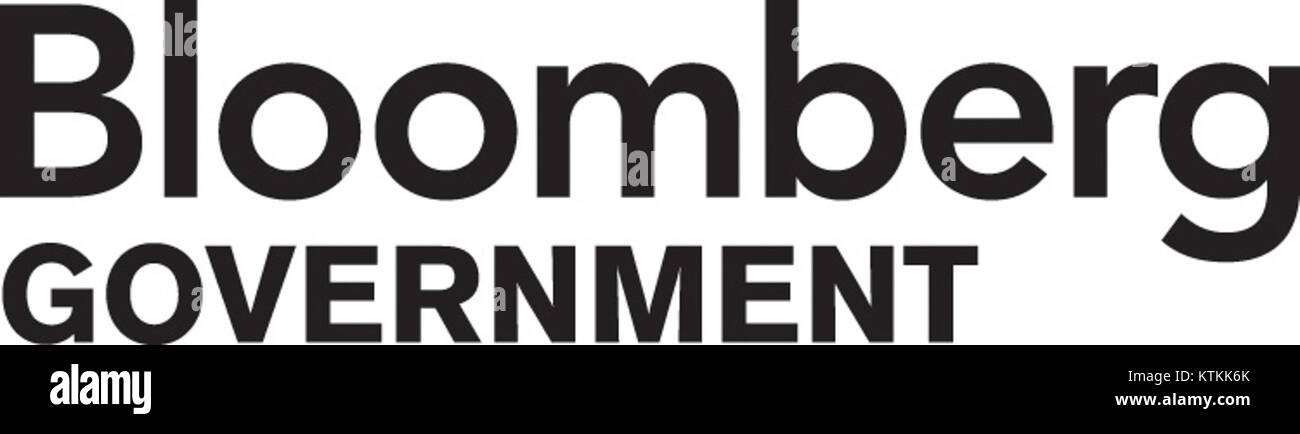 Il logo Bloomberg Government rappresenta i servizi completi di Bloomberg per i professionisti governativi, offrendo dati, analisi e notizie per informare il processo decisionale nel settore pubblico. Serve da identificatore visivo per le offerte specializzate della società per gli affari governativi. Foto Stock