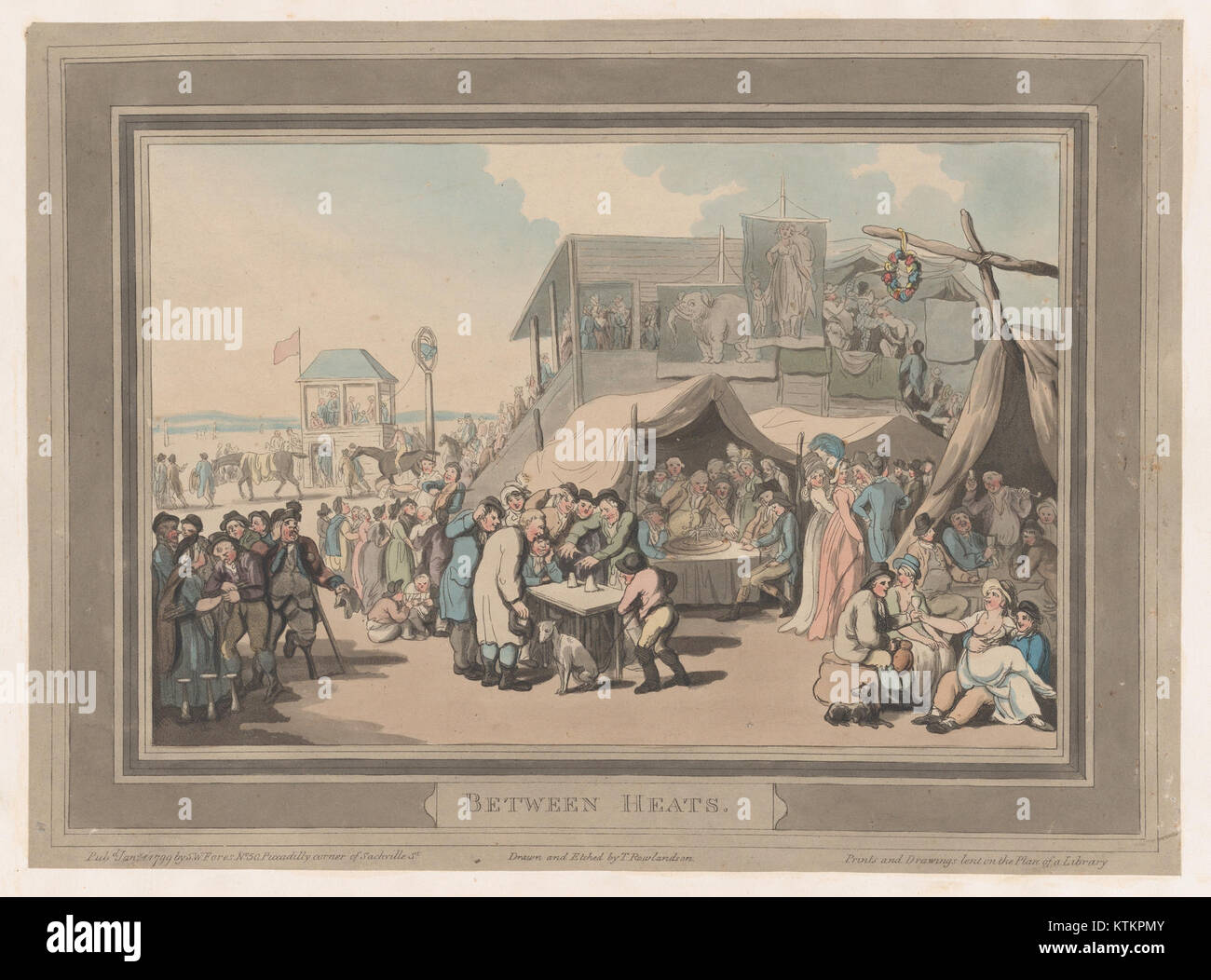 Questo oggetto, della collezione MET (DP872208), raffigura la rappresentazione artistica di un tema correlato al calore, forse illustrando gli effetti fisici o psicologici del calore in un contesto culturale o storico. Foto Stock