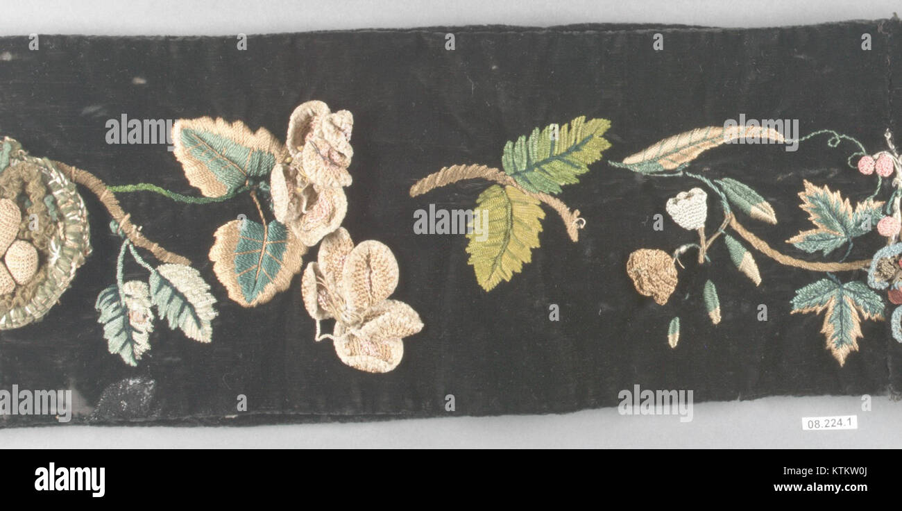 Si tratta di un elemento relativo a una banda, identificato come parte della raccolta MET DP81495. Probabilmente un pezzo di storia musicale o culturale, la band è significativa in termini di contributo alla musica o alla cultura popolare. Foto Stock