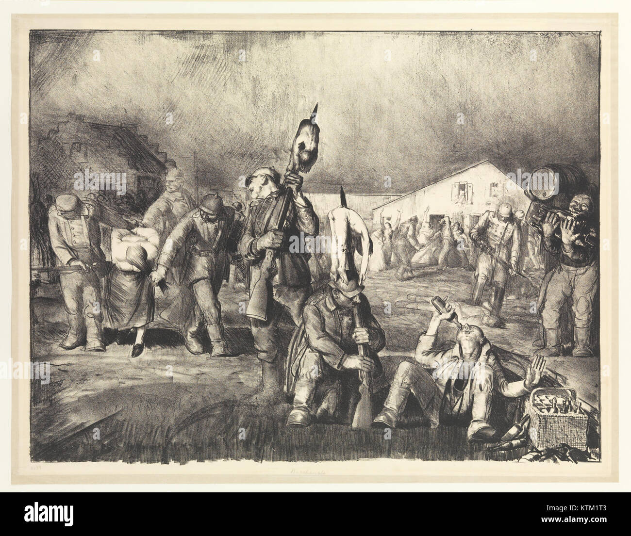 Bacchanale, raffigurato nel MET DP236311, rappresenta un'opera artistica che mostra il tema di Bacco, il dio romano del vino, della rivelazione e dell'estasi. Questo pezzo fa parte della collezione del Metropolitan Museum of Art. Foto Stock