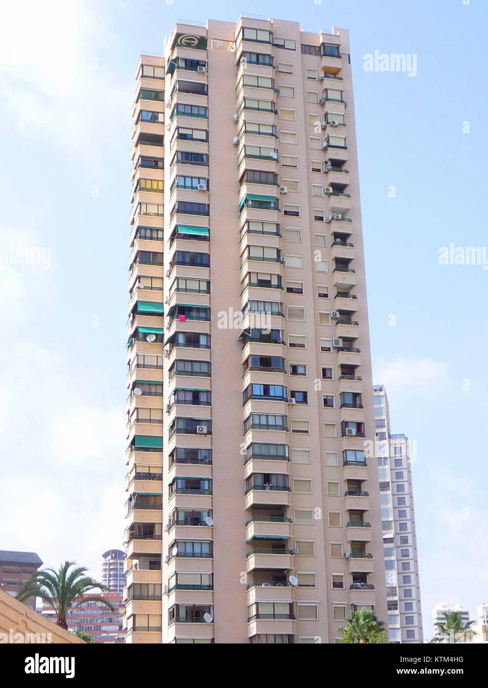 Benidorm Torre Europa (Edificio El Centro) 4 Foto Stock