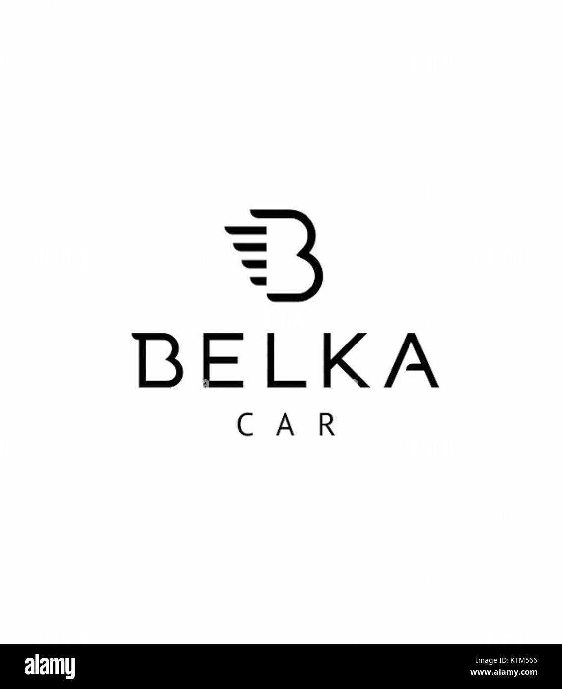 BelkaCar è un servizio di car sharing attivo in Polonia. Offre un'alternativa ecologica al possesso di un veicolo personale, fornendo una flotta di auto a noleggio a breve termine, tipicamente nelle aree urbane. Foto Stock
