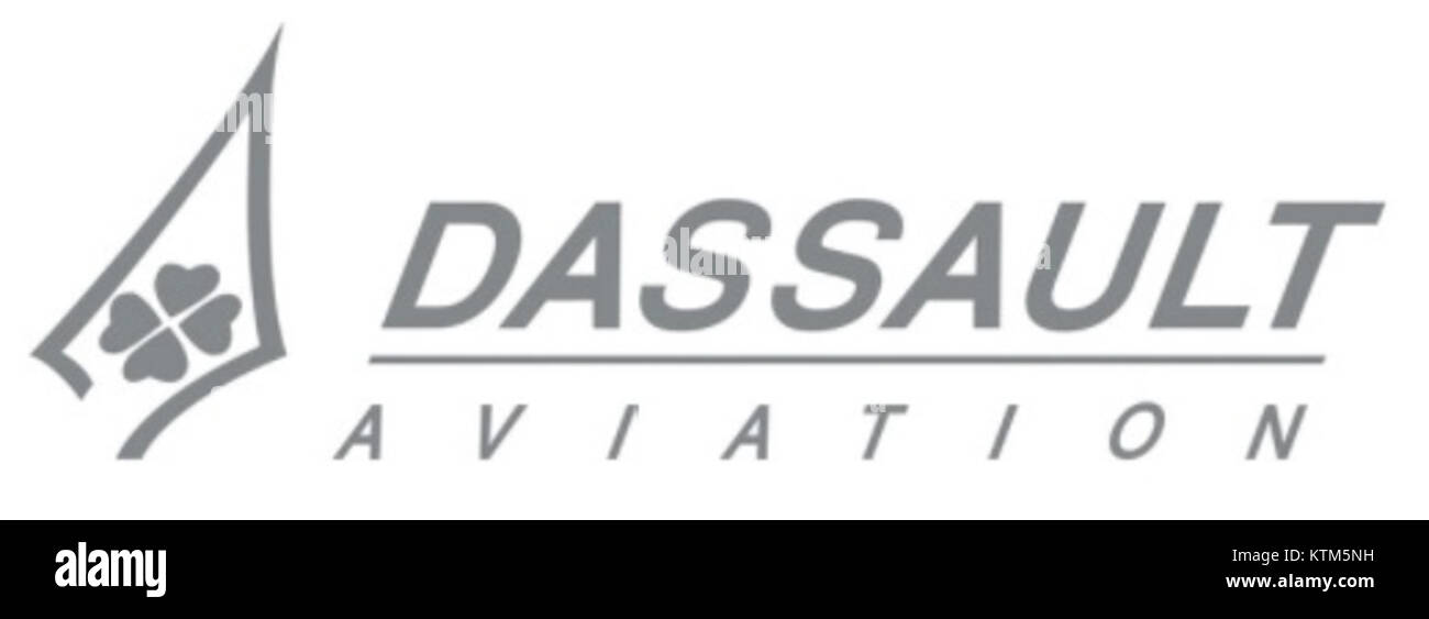 Dassault Aviation Logo Foto Stock