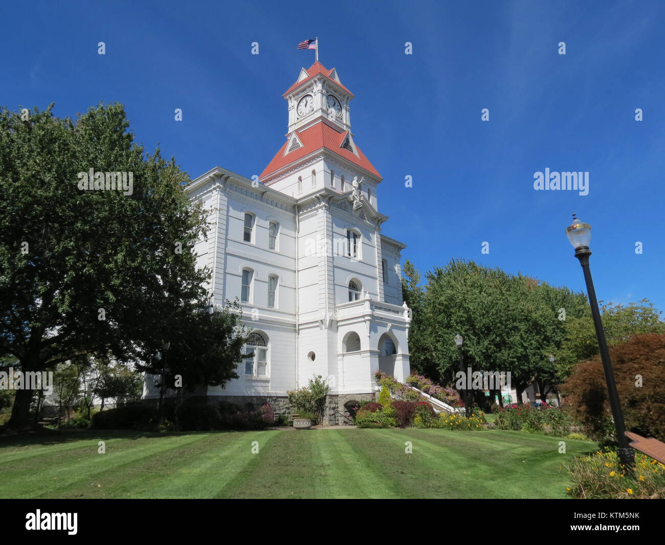 Benton County Courthouse kackles Flickr Foto Stock