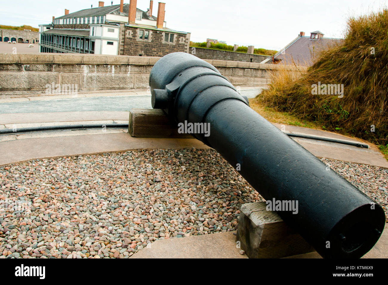 Halifax Citadel Cannon - Nova Scotia - Canada Foto Stock